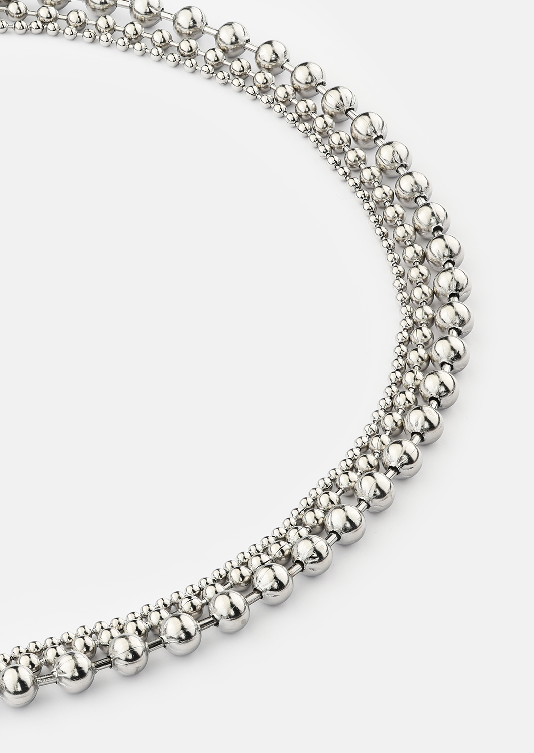 Ketting Layered Shine – Verzilverd