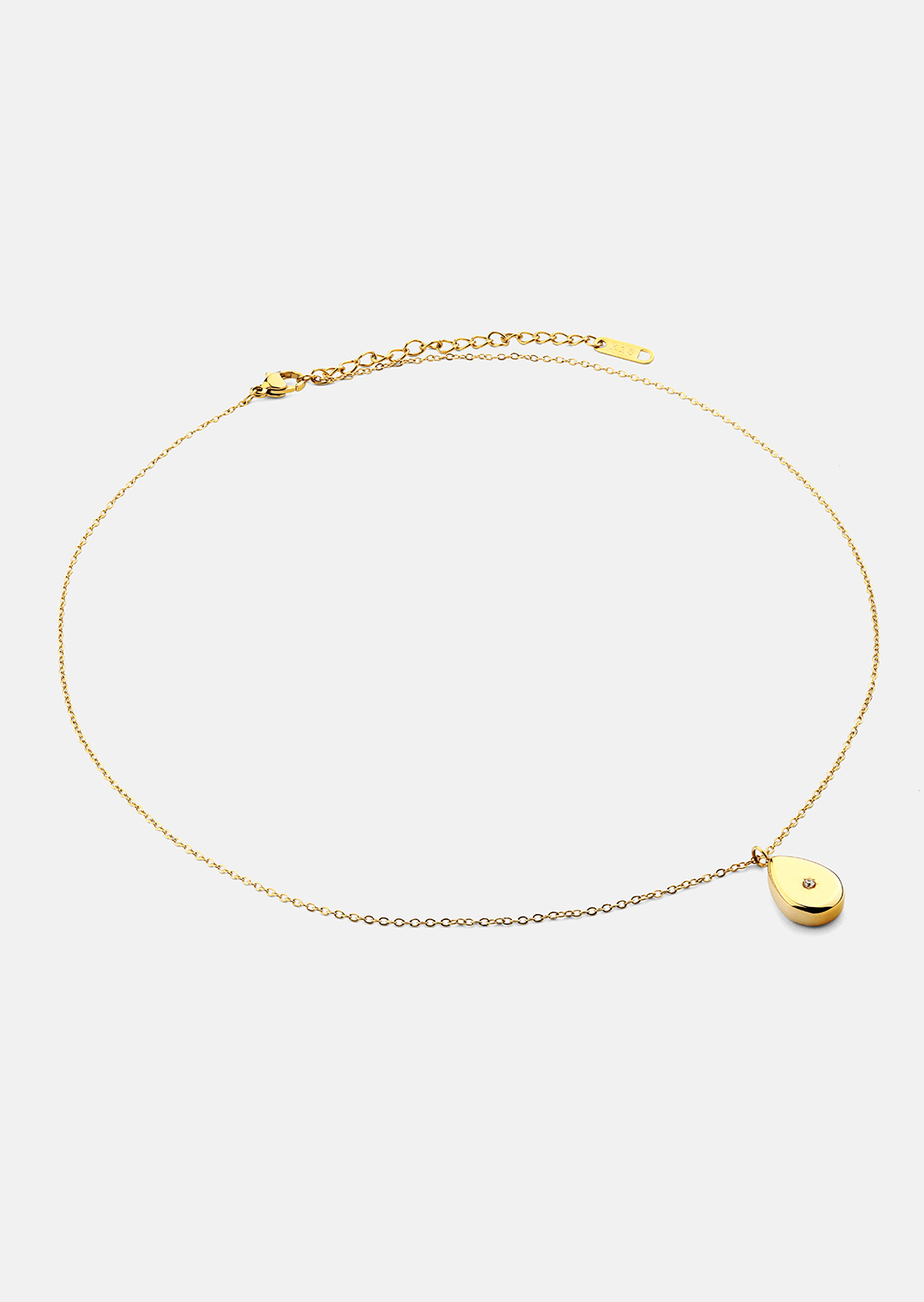 Ketting Aurora Drop - 18k Verguld