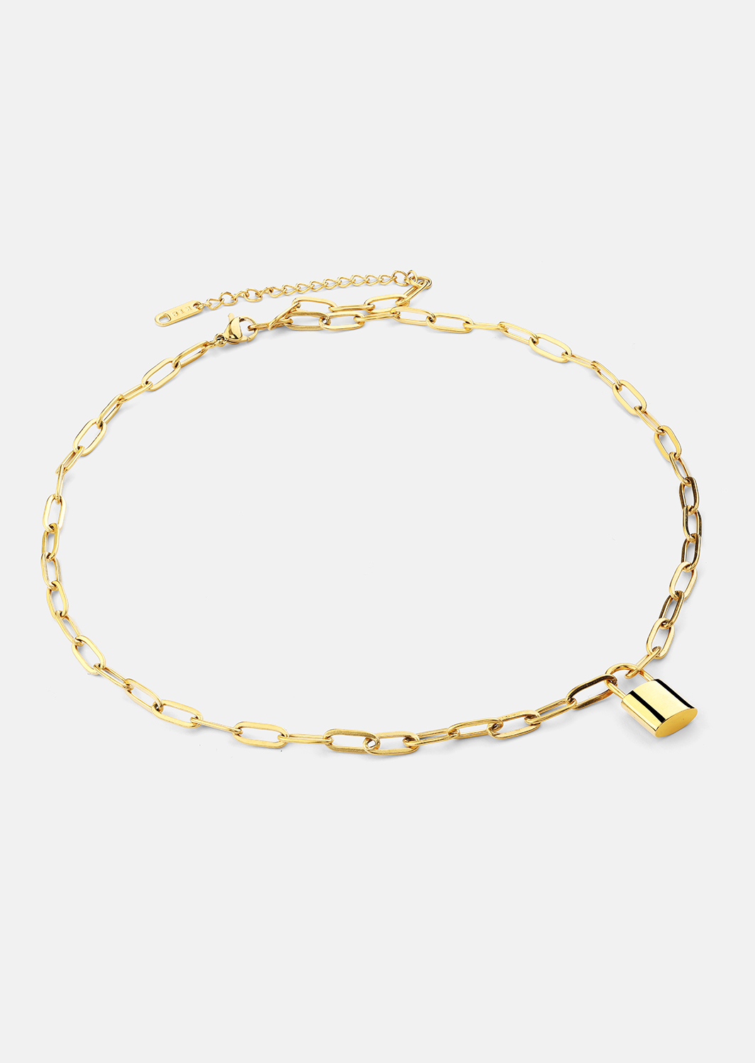 Ketting Golden Lock – 18k Verguld