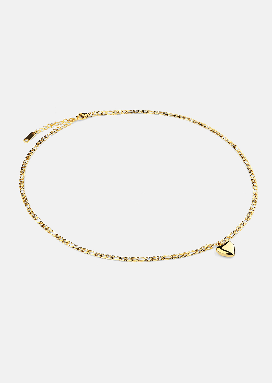 Ketting Heart of Gold – 18k Verguld