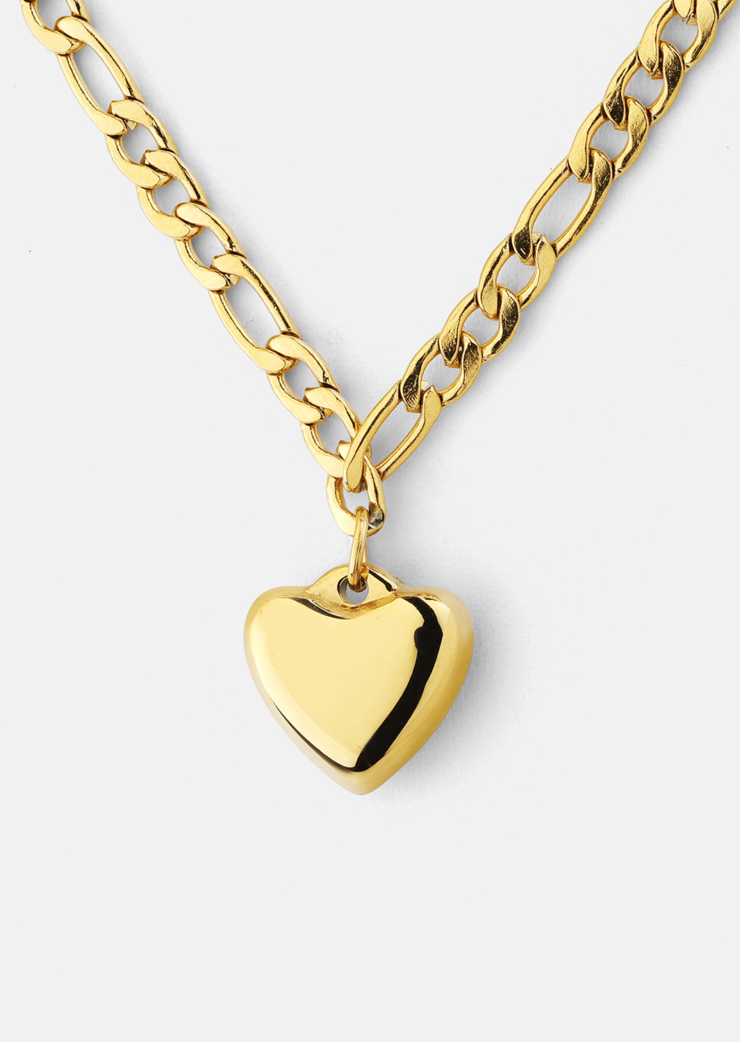 Ketting Heart of Gold – 18k Verguld