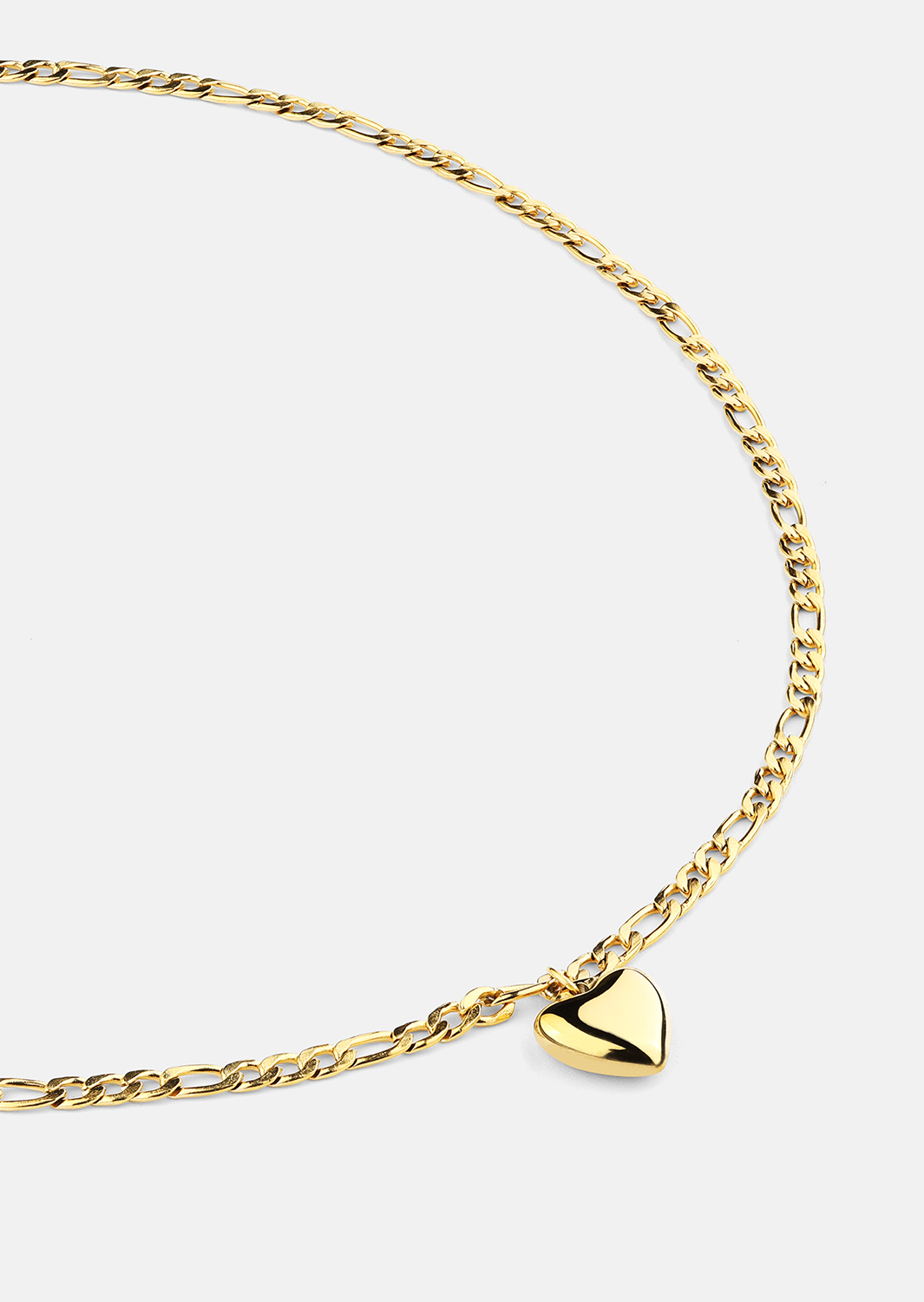 Ketting Heart of Gold – 18k Verguld