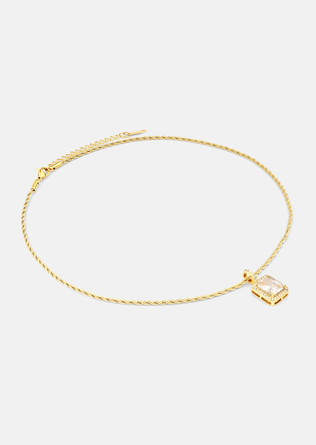Ketting White Luxus - 18k Verguld