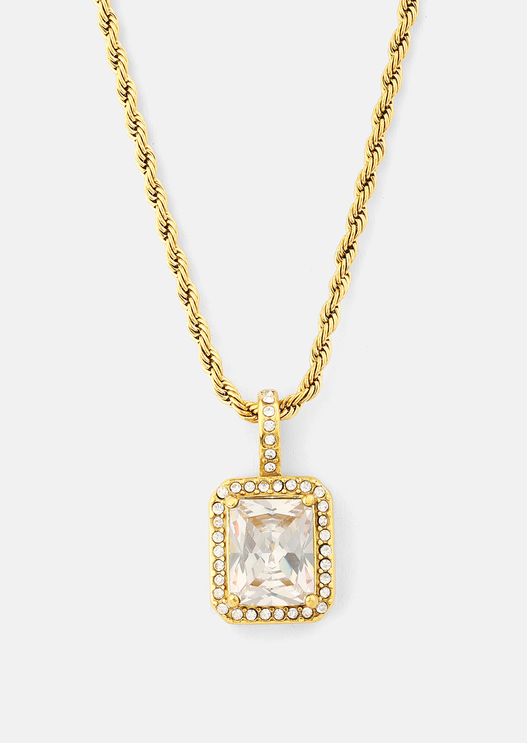Ketting White Luxus - 18k Verguld