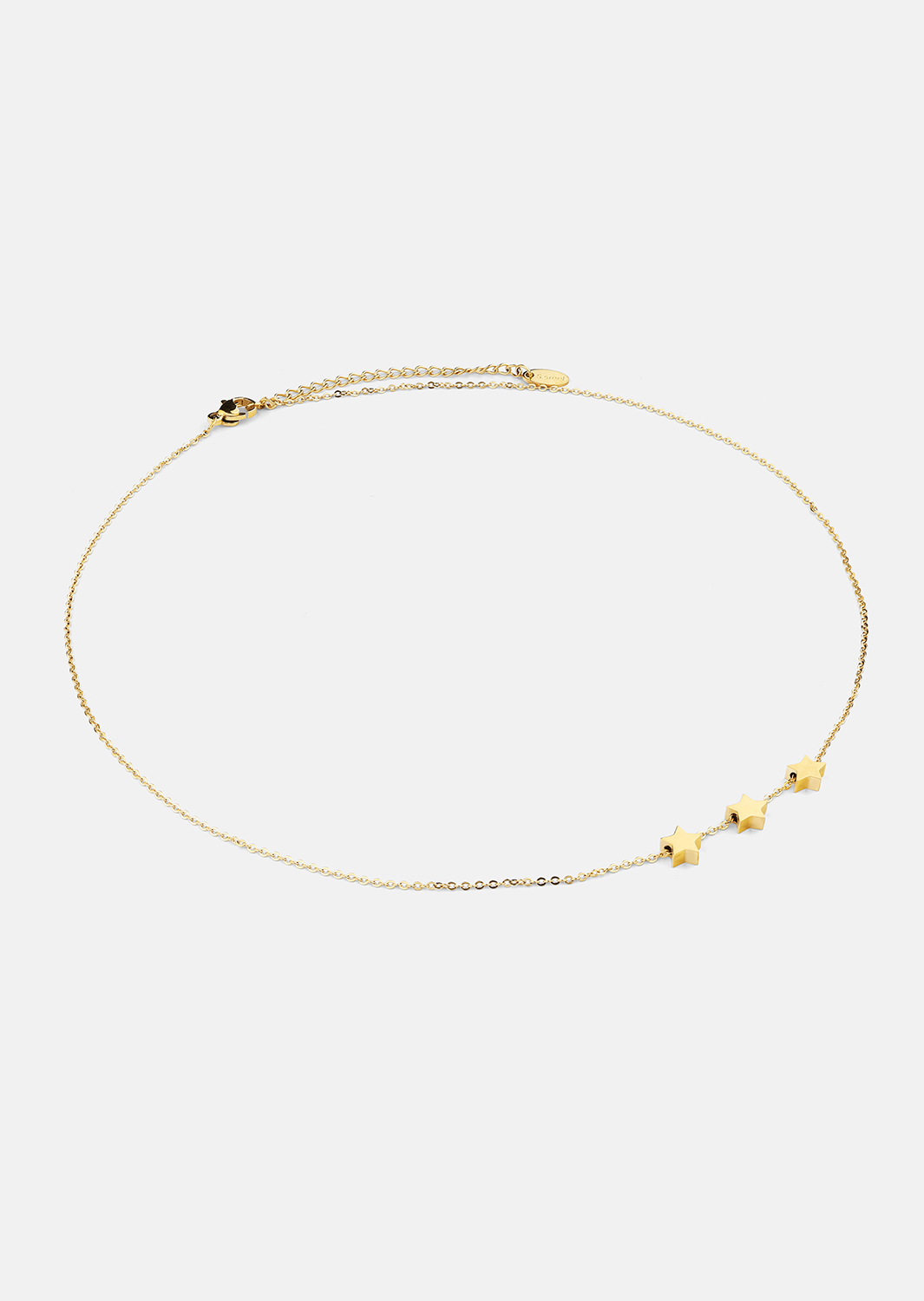 Ketting Stjärntrio – 18k Verguld