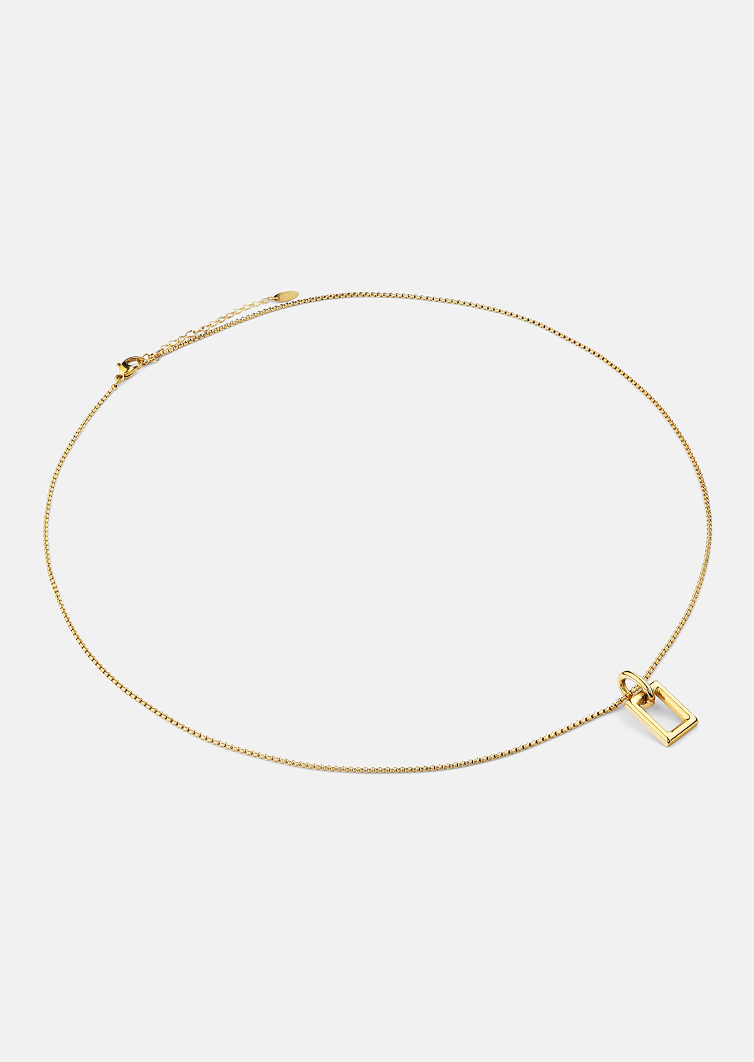 Ketting Geometrisk Grace – 18k Gold Plated