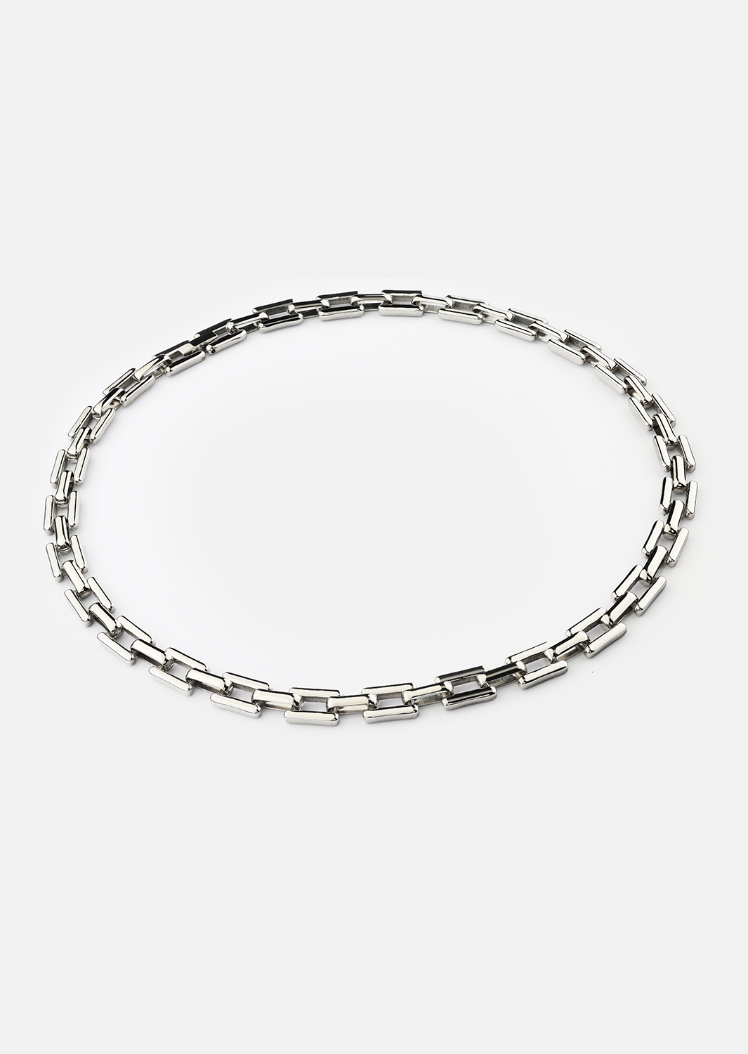 Ketting Chain Link – Verzilverd