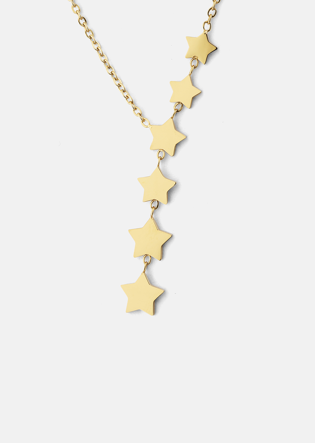 Ketting Stjärnfall - 18k Verguld