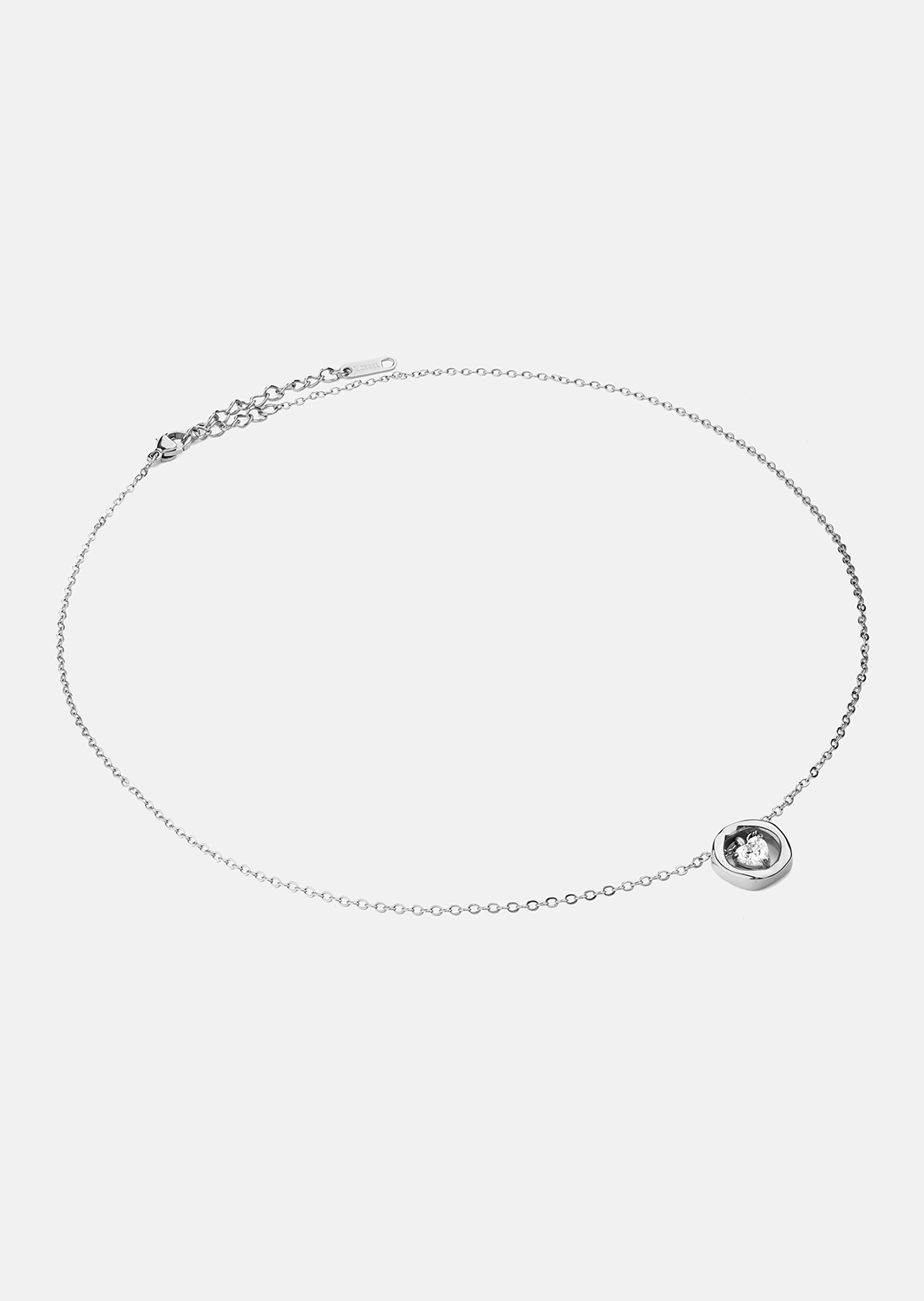 Ketting Silver Heart – Verzilverd