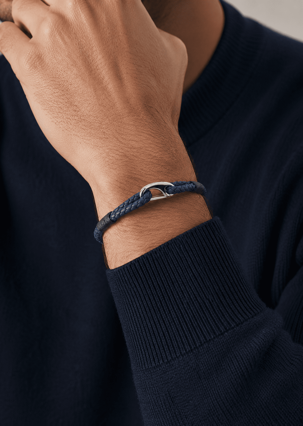 Leren armband Maverick Thread