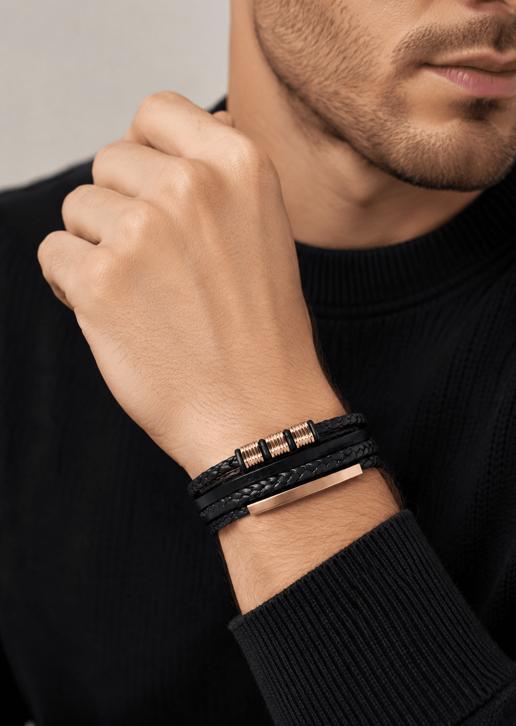 Leren armband Titan Tapestry
