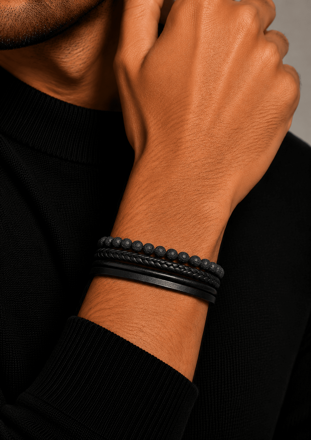 Leren armband Titan Tapestry