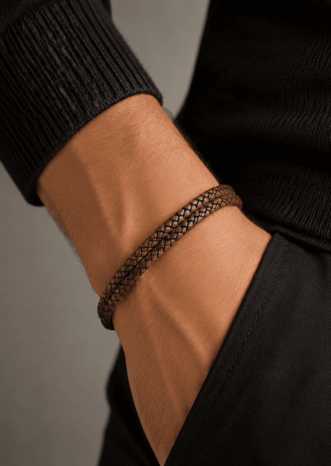 Leren armband Titan Tapestry