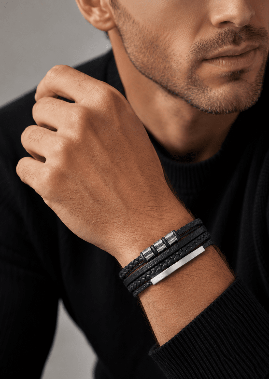 Leren armband Valor Stride