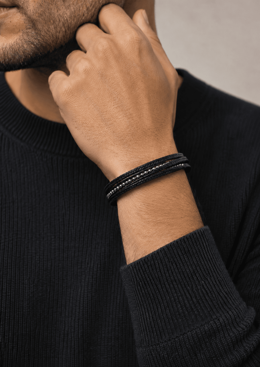 Leren armband Vanguard Touch