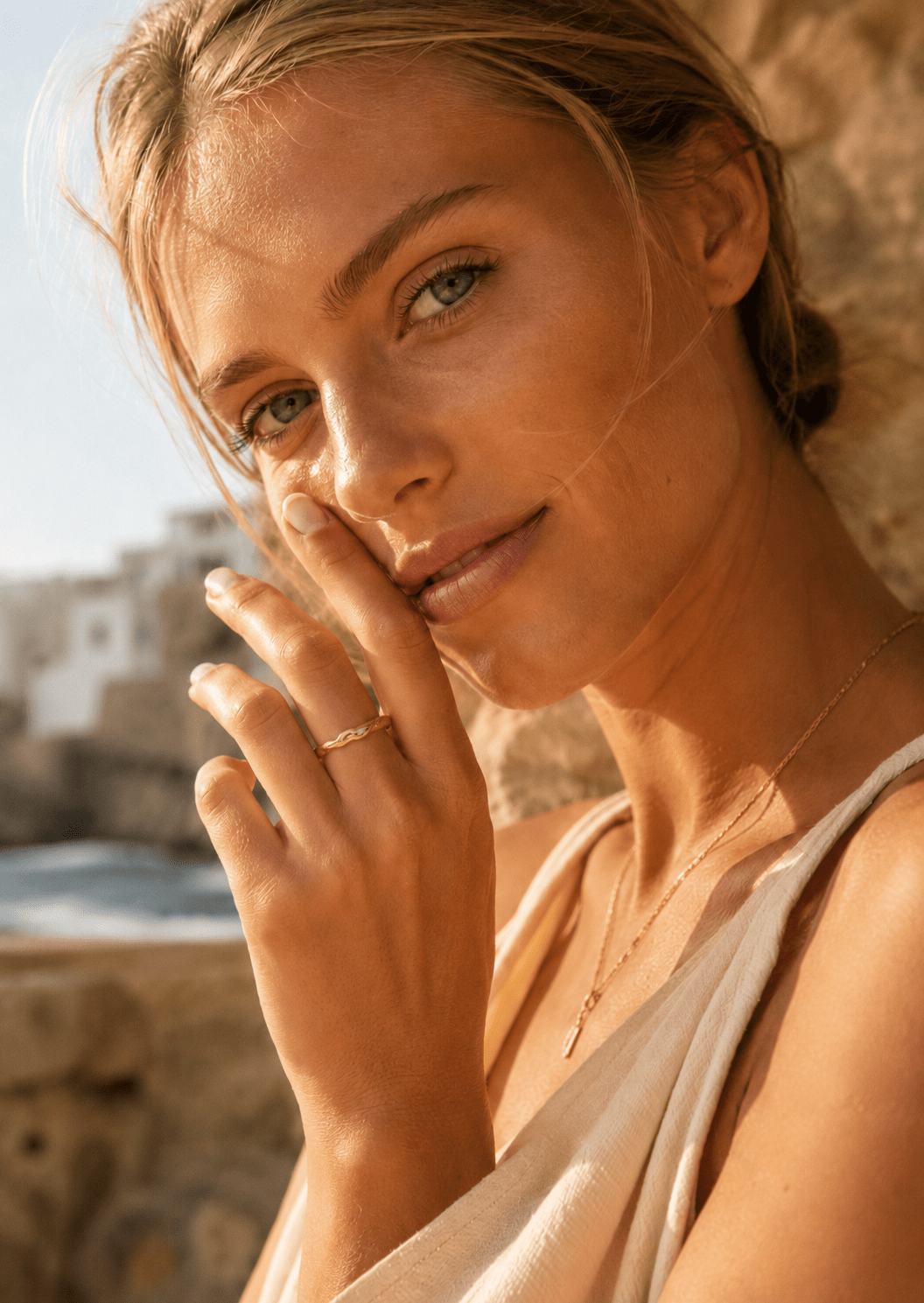 Ondula Ring - 18k Verguld