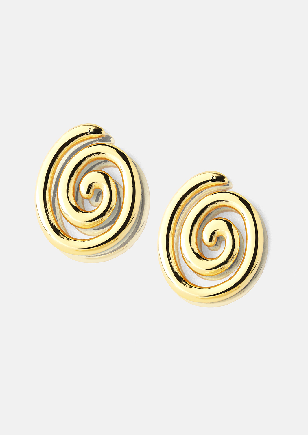 Resin Oorbel - 18k Verguld