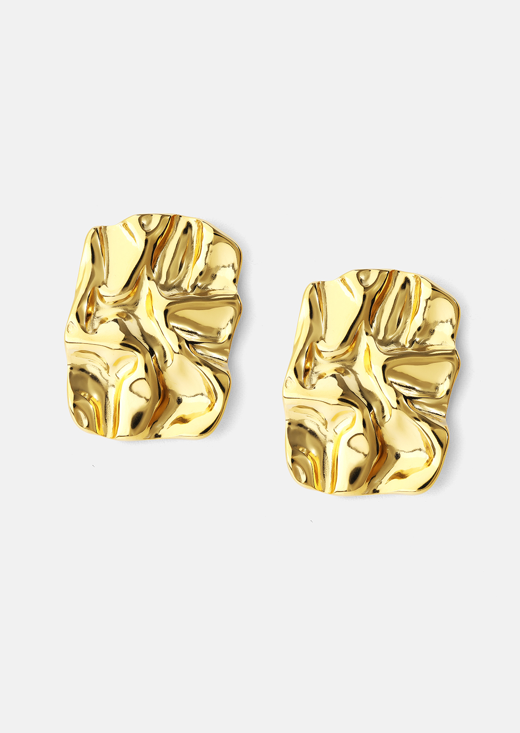 Oorbel Lava - 18k Verguld