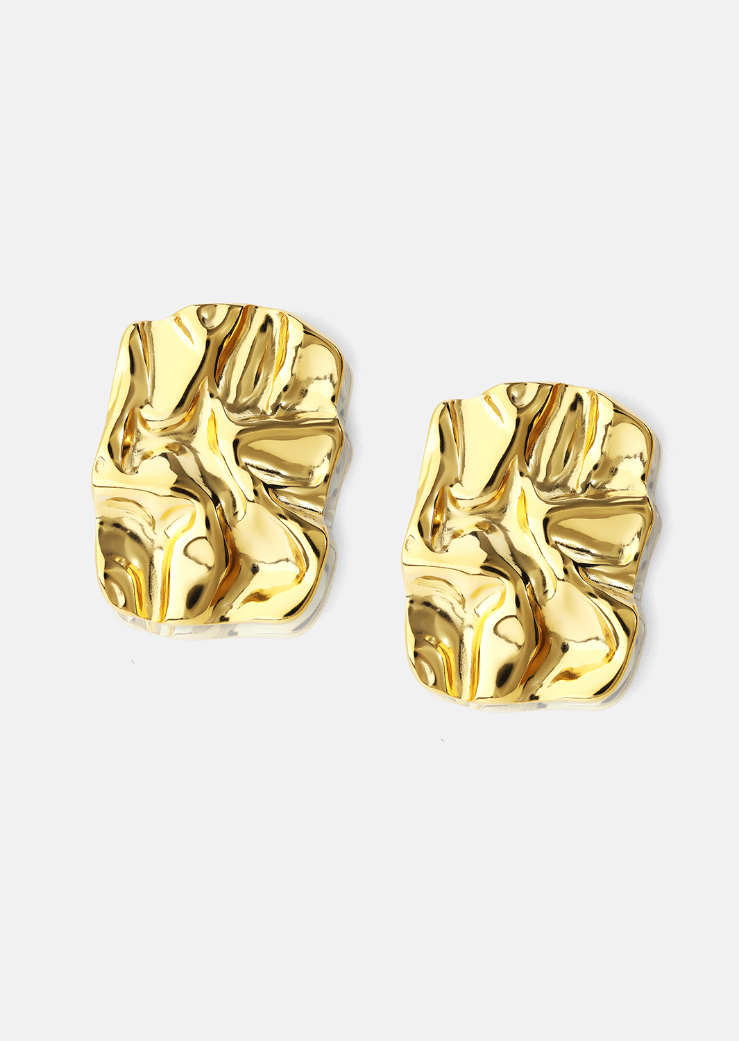 Oorbel Lava - 18k Verguld