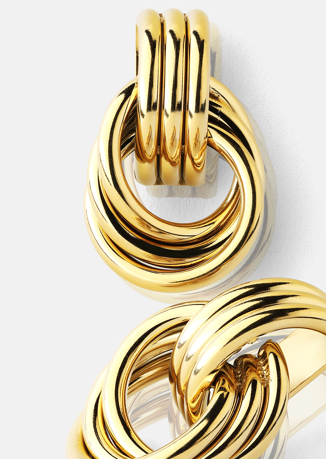 Oorbel Unity Loop - 18k Verguld