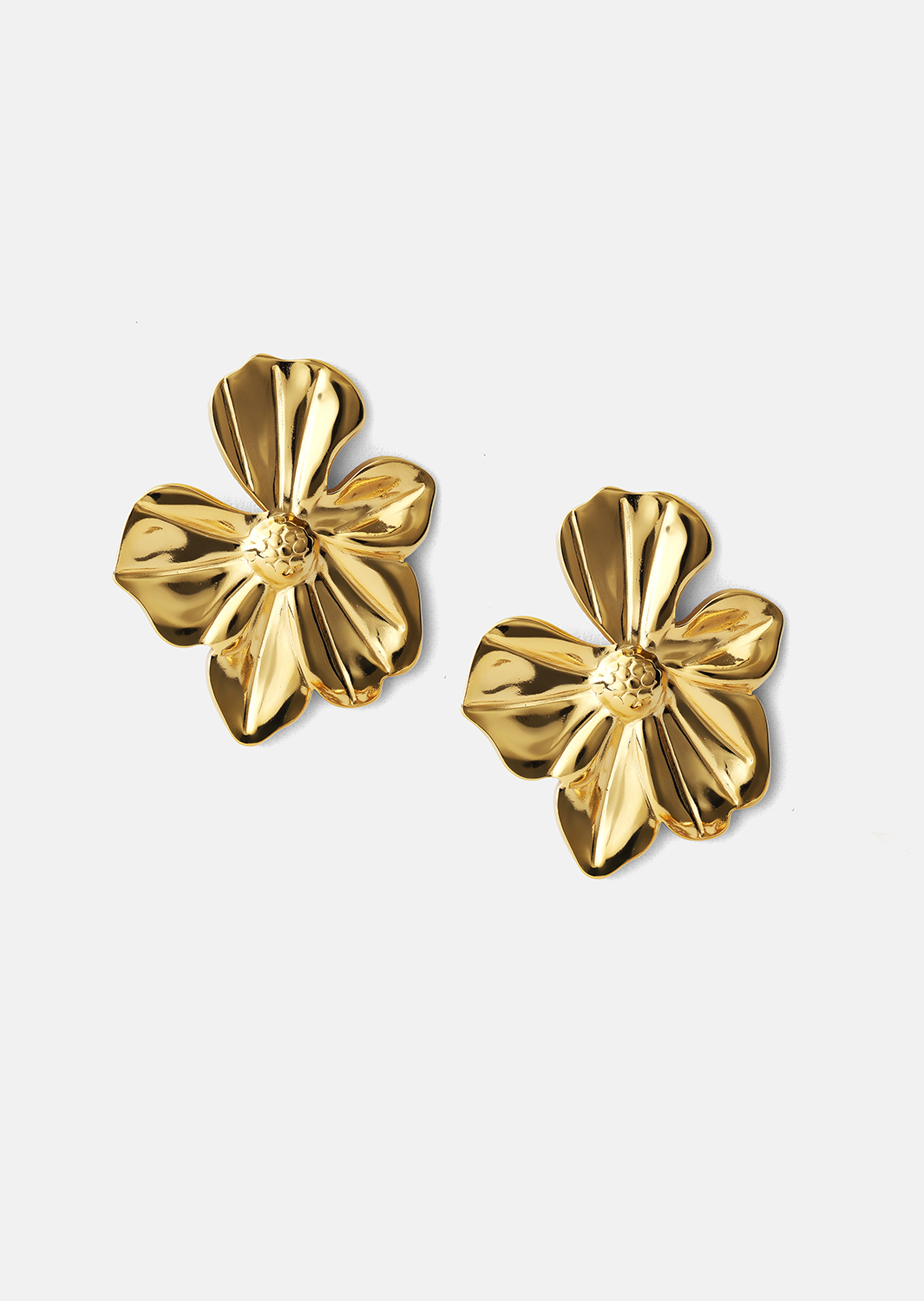 Florina Oorbellen - 18k Verguld