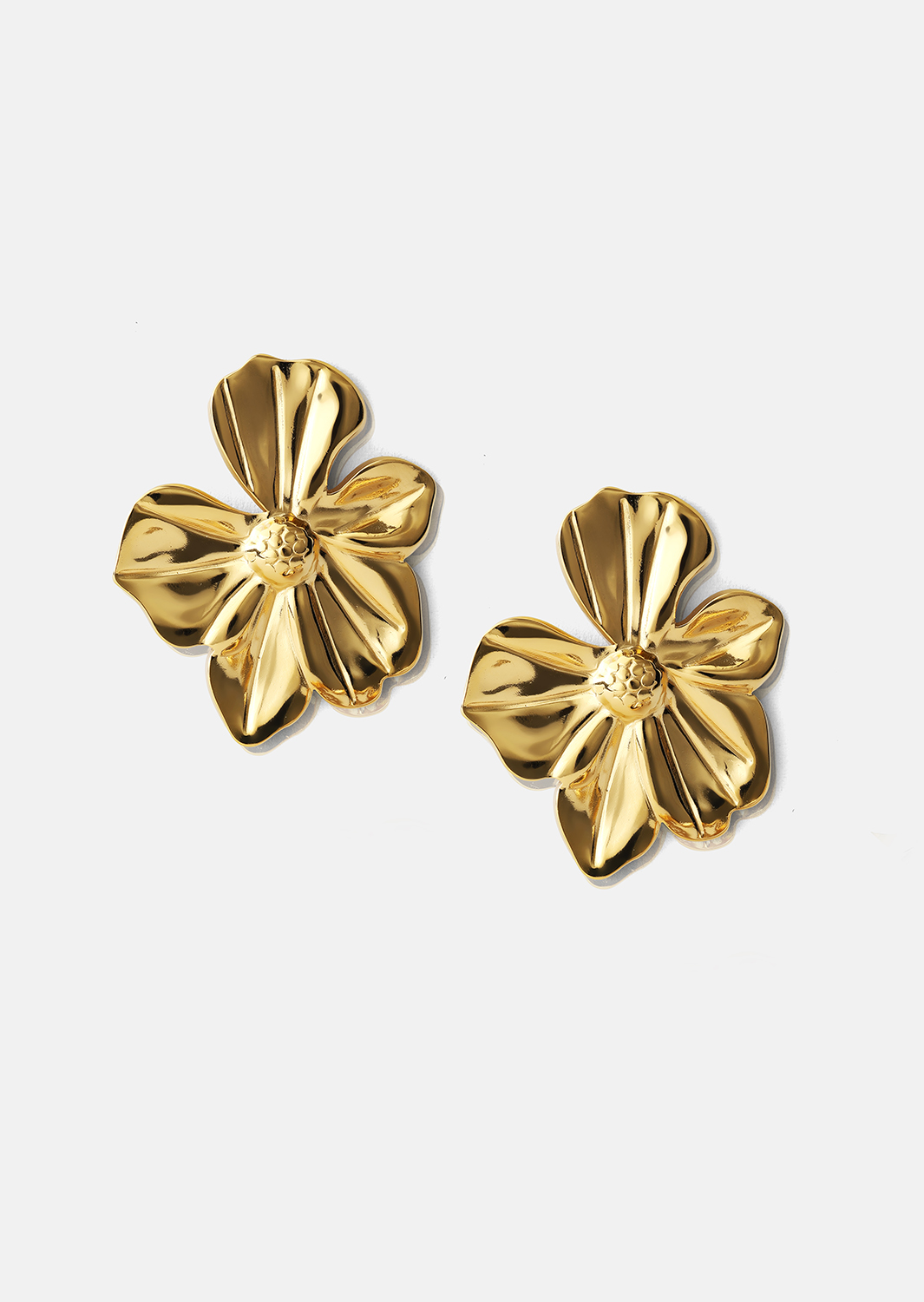 Florina Oorbellen - 18k Verguld
