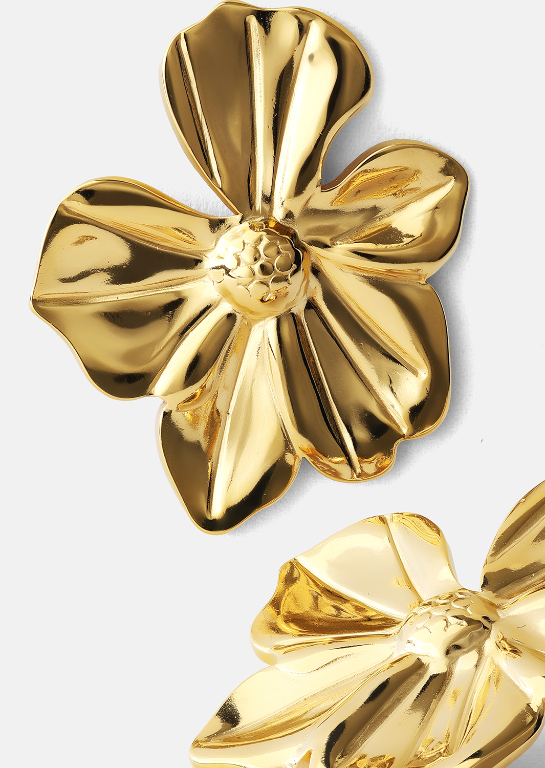 Florina Oorbellen - 18k Verguld