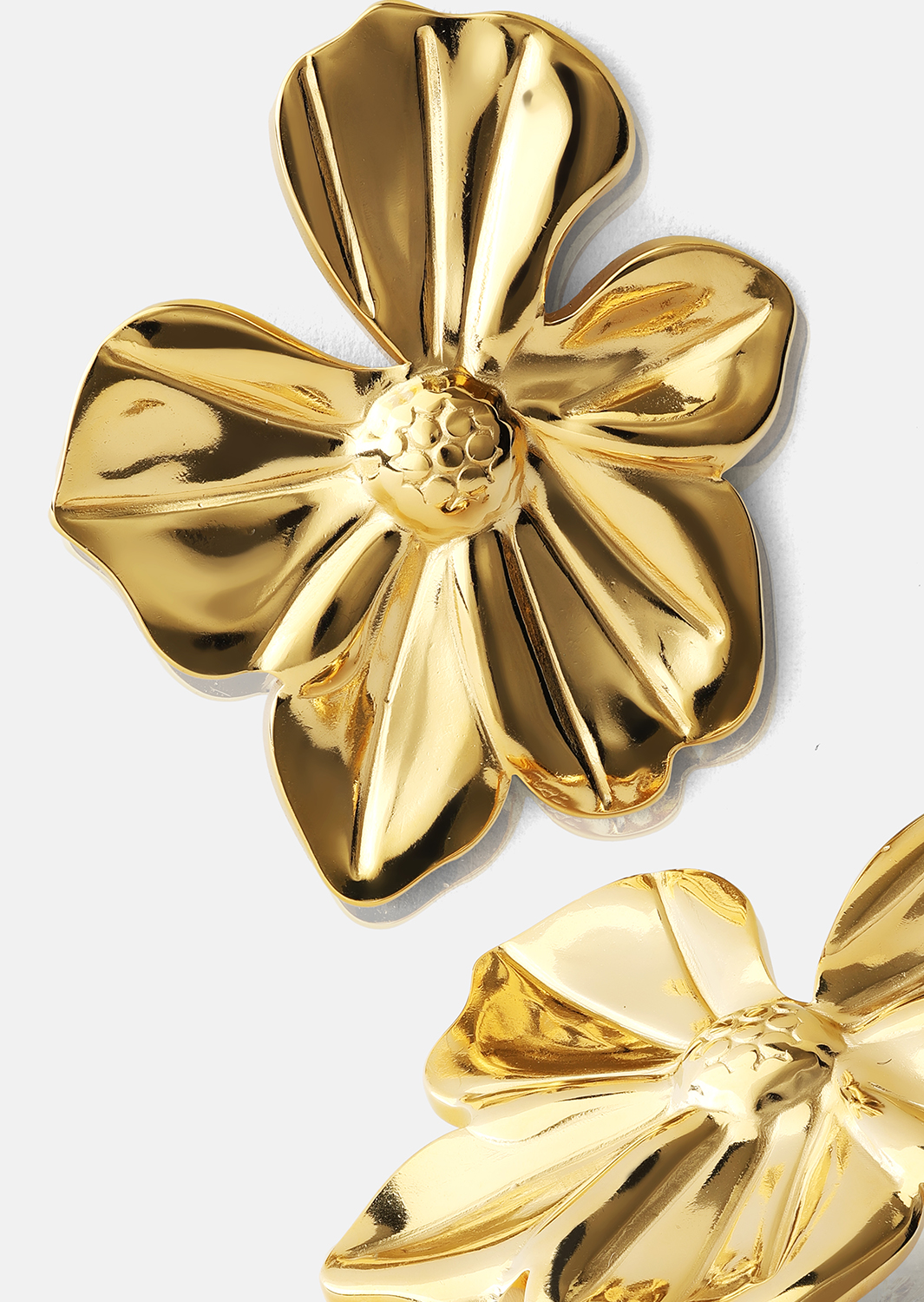 Florina Oorbellen - 18k Verguld