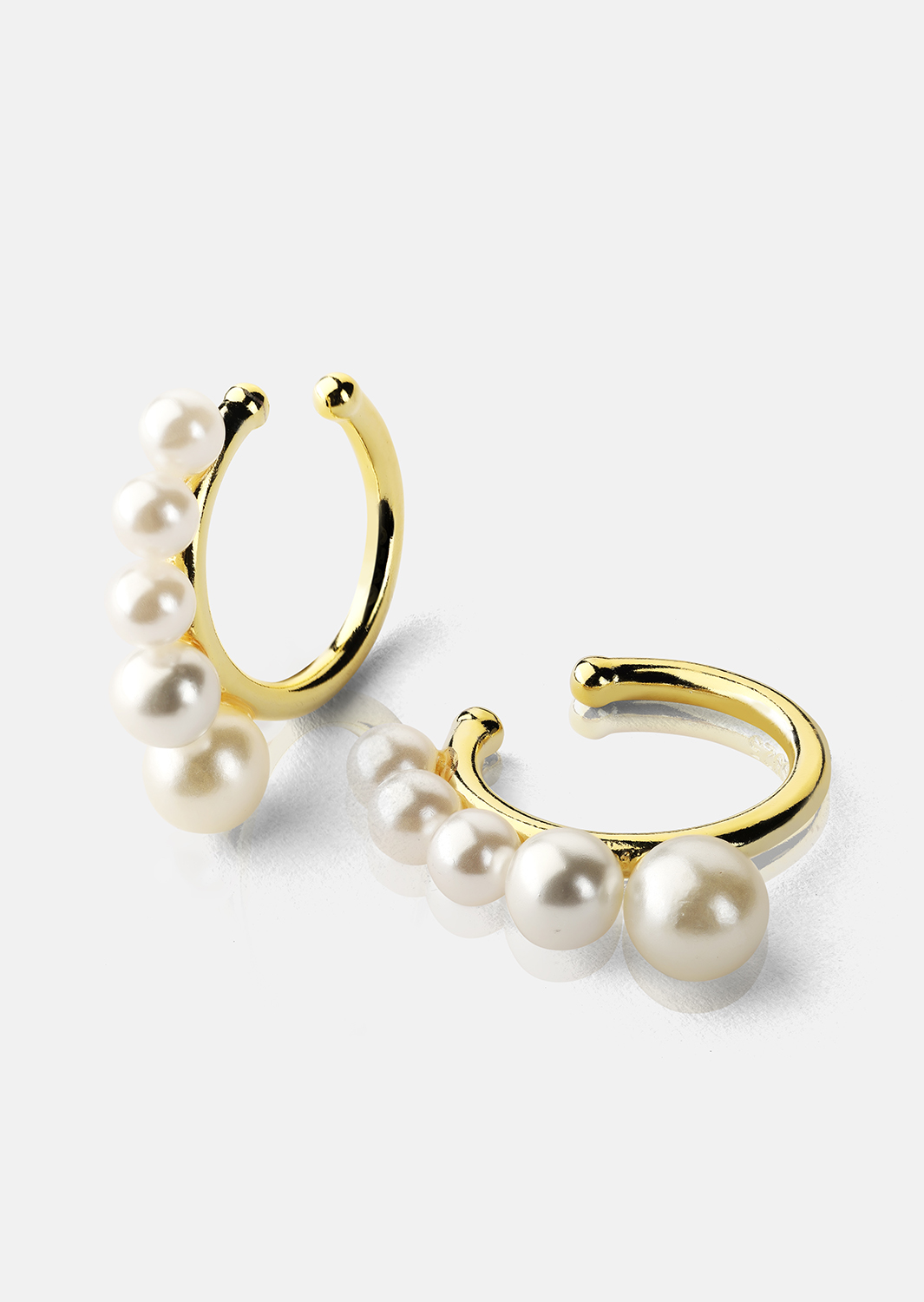 Perlina Oorbel - 18k Verguld