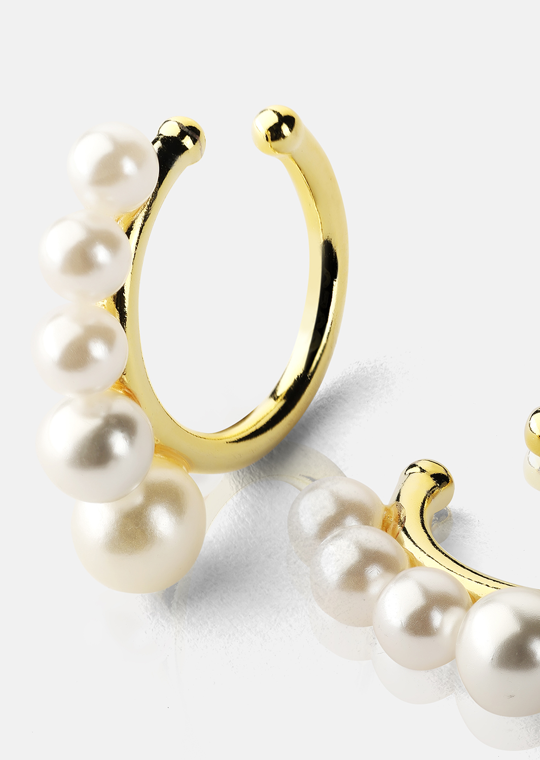 Perlina Oorbel - 18k Verguld