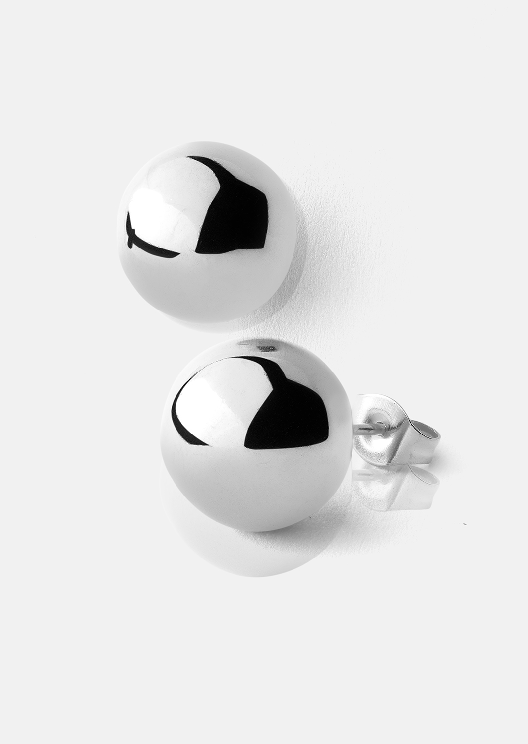 Orb Earrings - Verzilverd