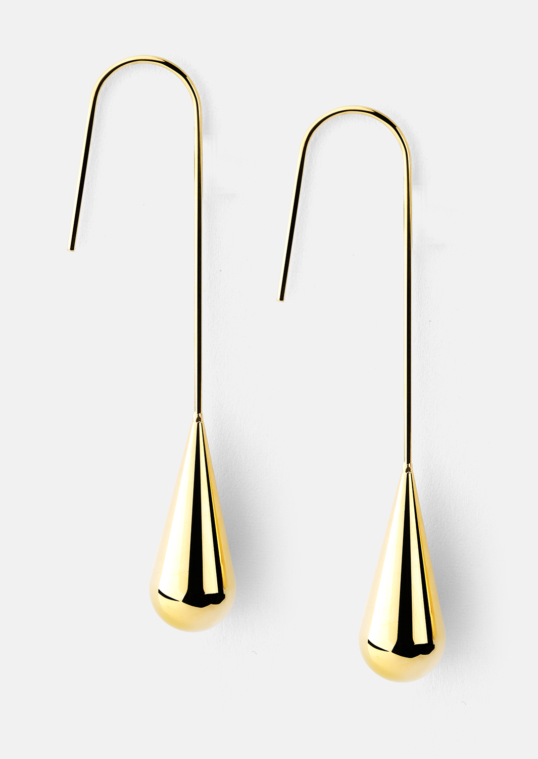 Oorbel Golden Drop Elegance - 18k Verguld
