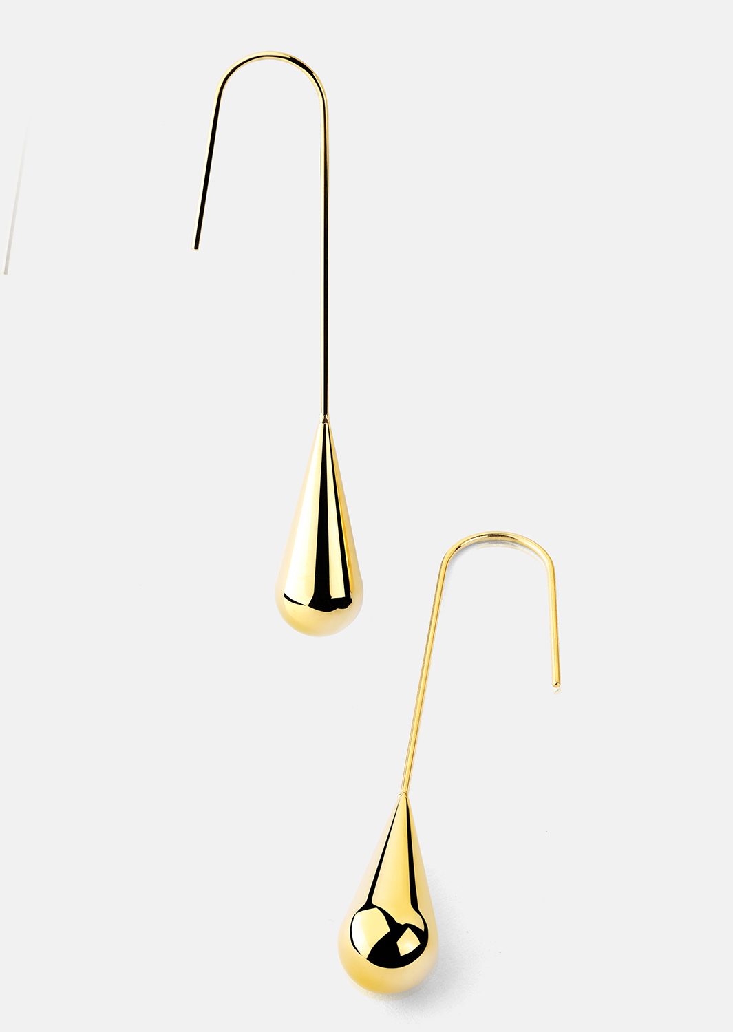 Oorbel Golden Drop Elegance - 18k Verguld