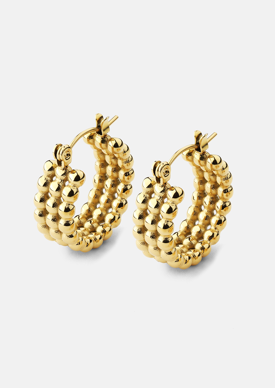 Oorbellen Sfera – 18k Verguld