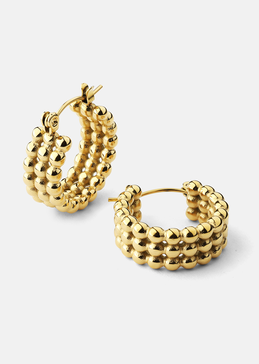 Oorbellen Sfera – 18k Verguld
