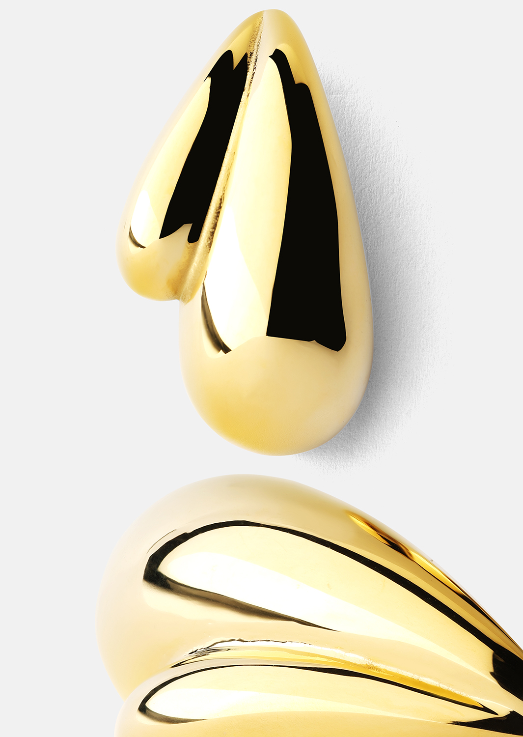 Oorbellen Gilded Drop – 18k Verguld
