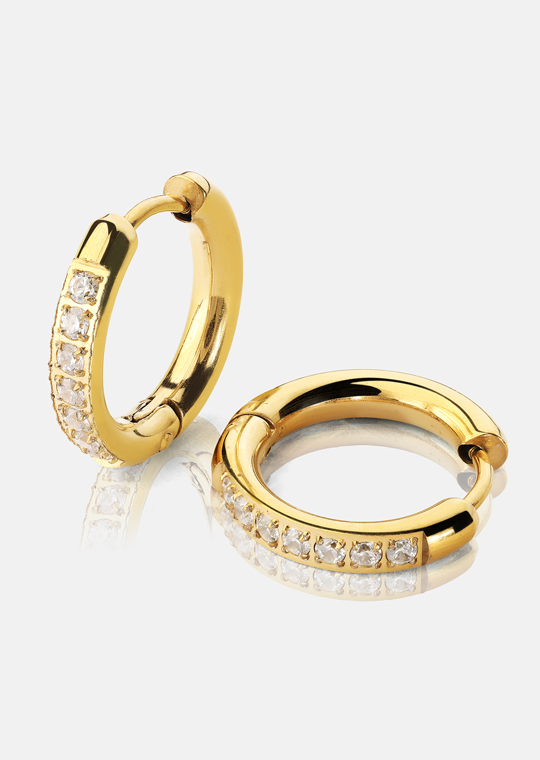 Oorbellen Golden Spark – 18k Verguld