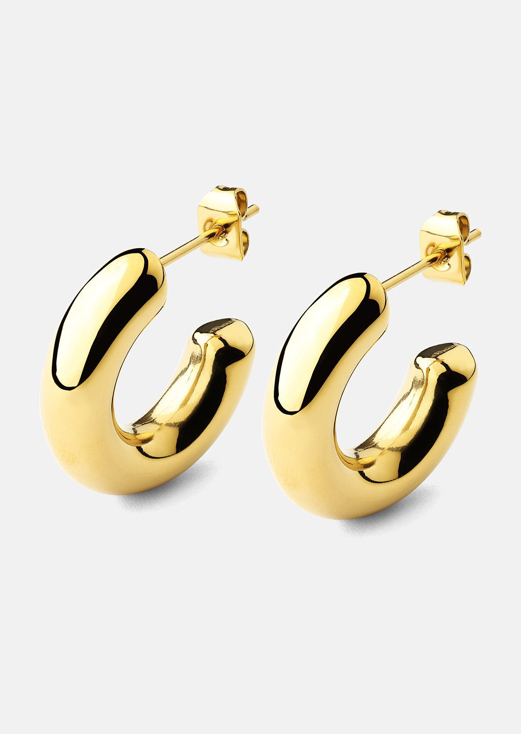 Oorbellen Breeze – 18k Verguld