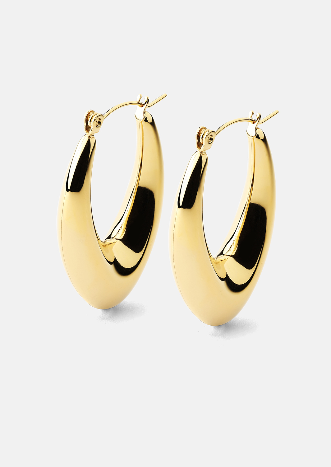 Oorbellen Sway – 18k Verguld