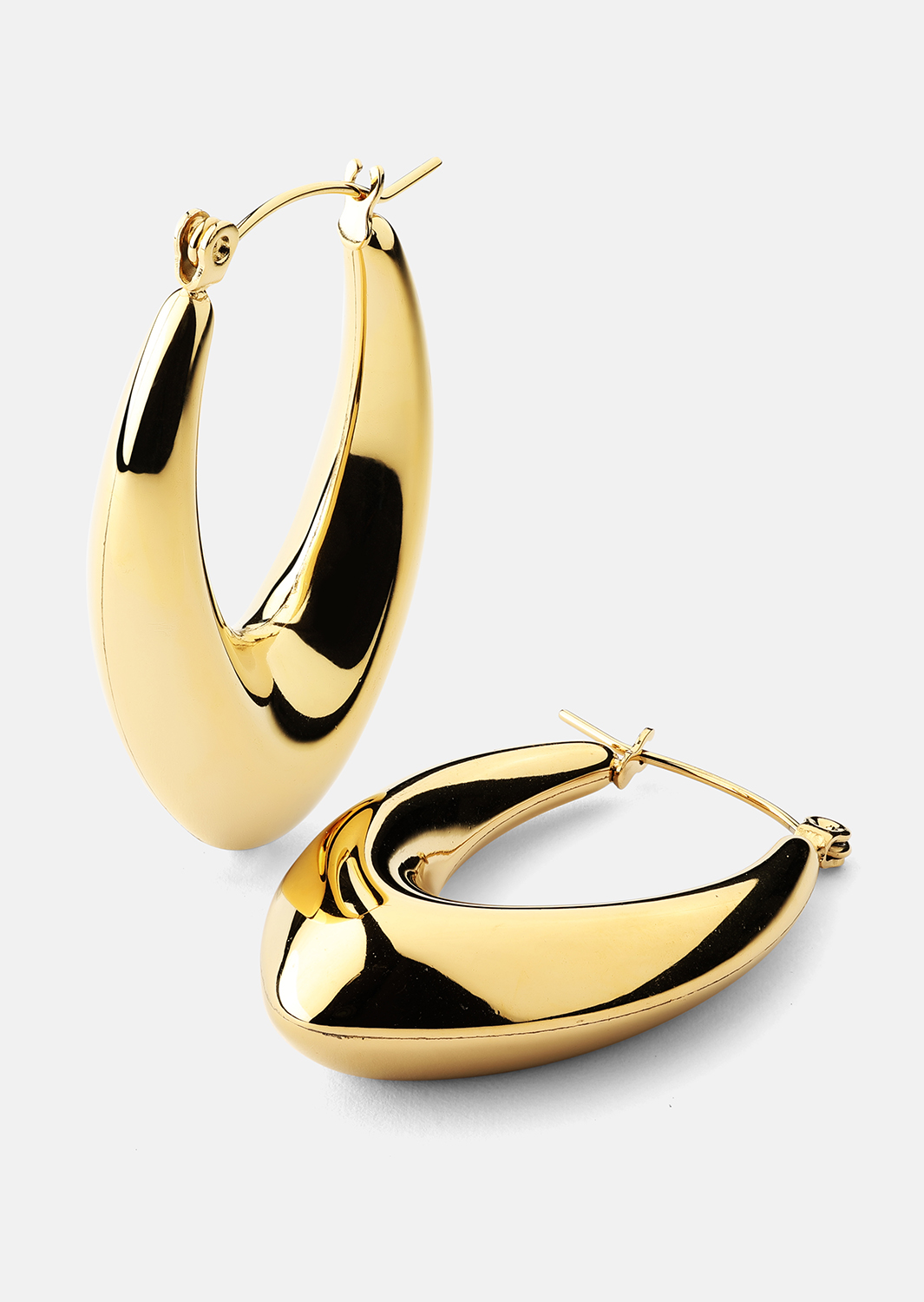 Oorbellen Sway – 18k Verguld
