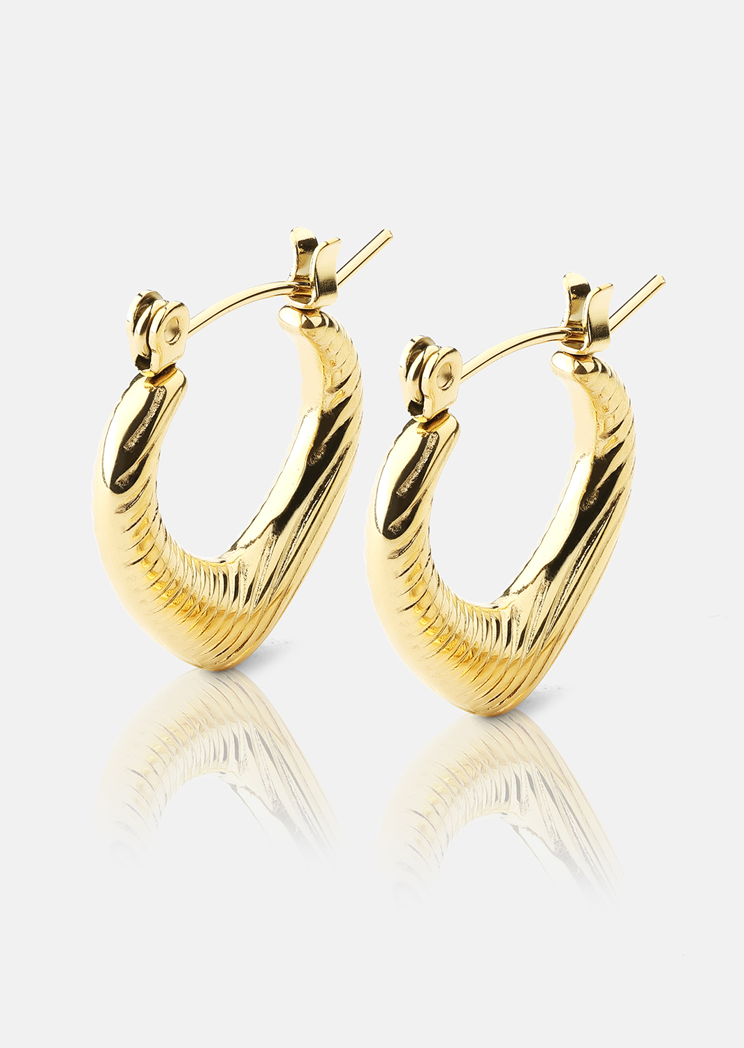 Oorbellen Elegans – 18k Verguld