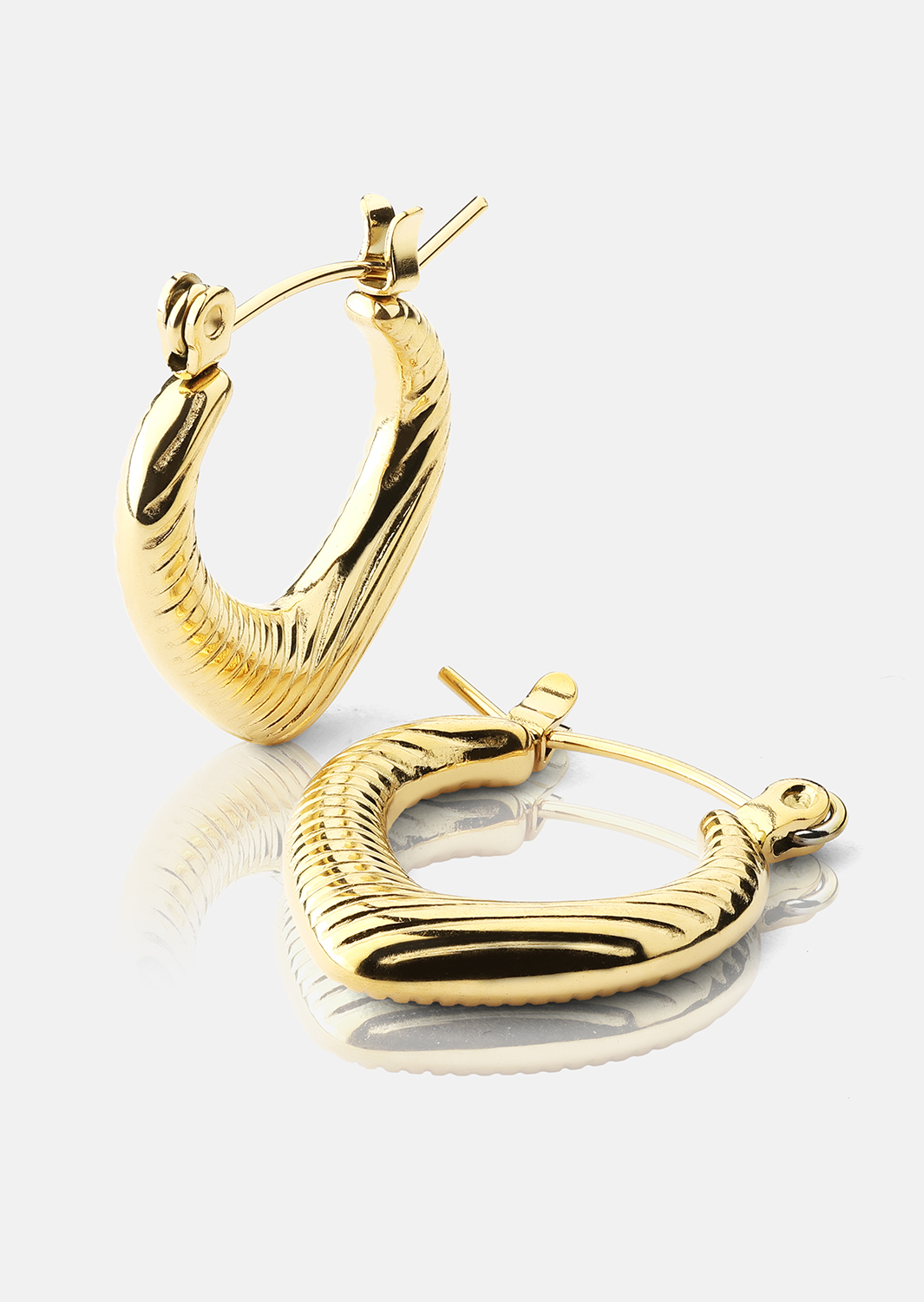 Oorbellen Elegans – 18k Verguld
