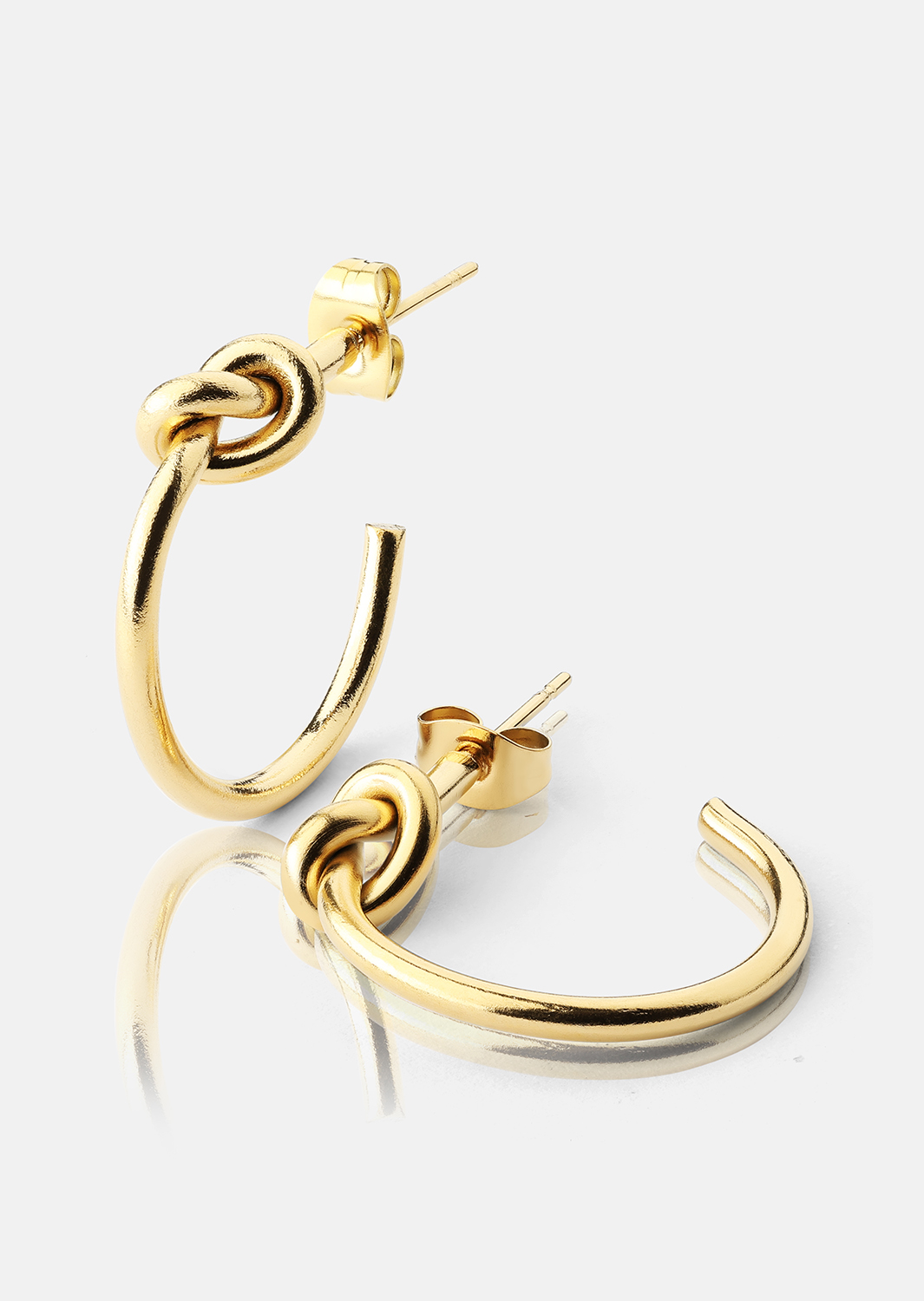 Loop Oorbellen – 18k Verguld