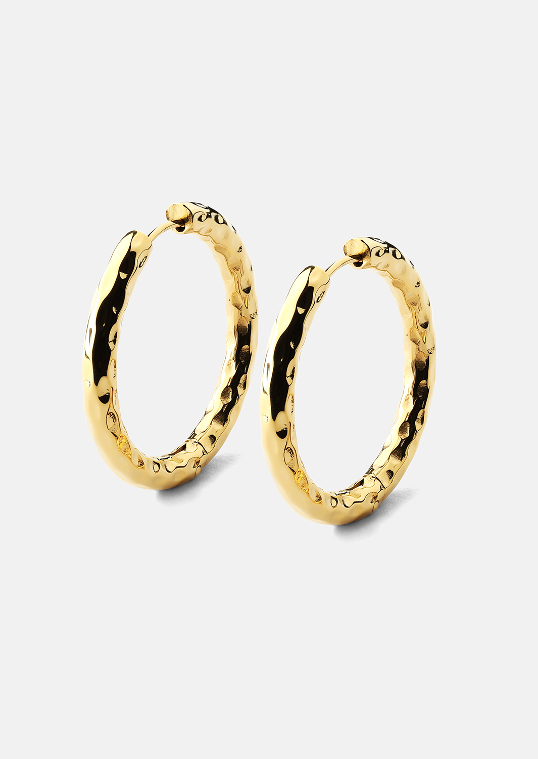 Oorbel Everyday Hoops - 18k Verguld