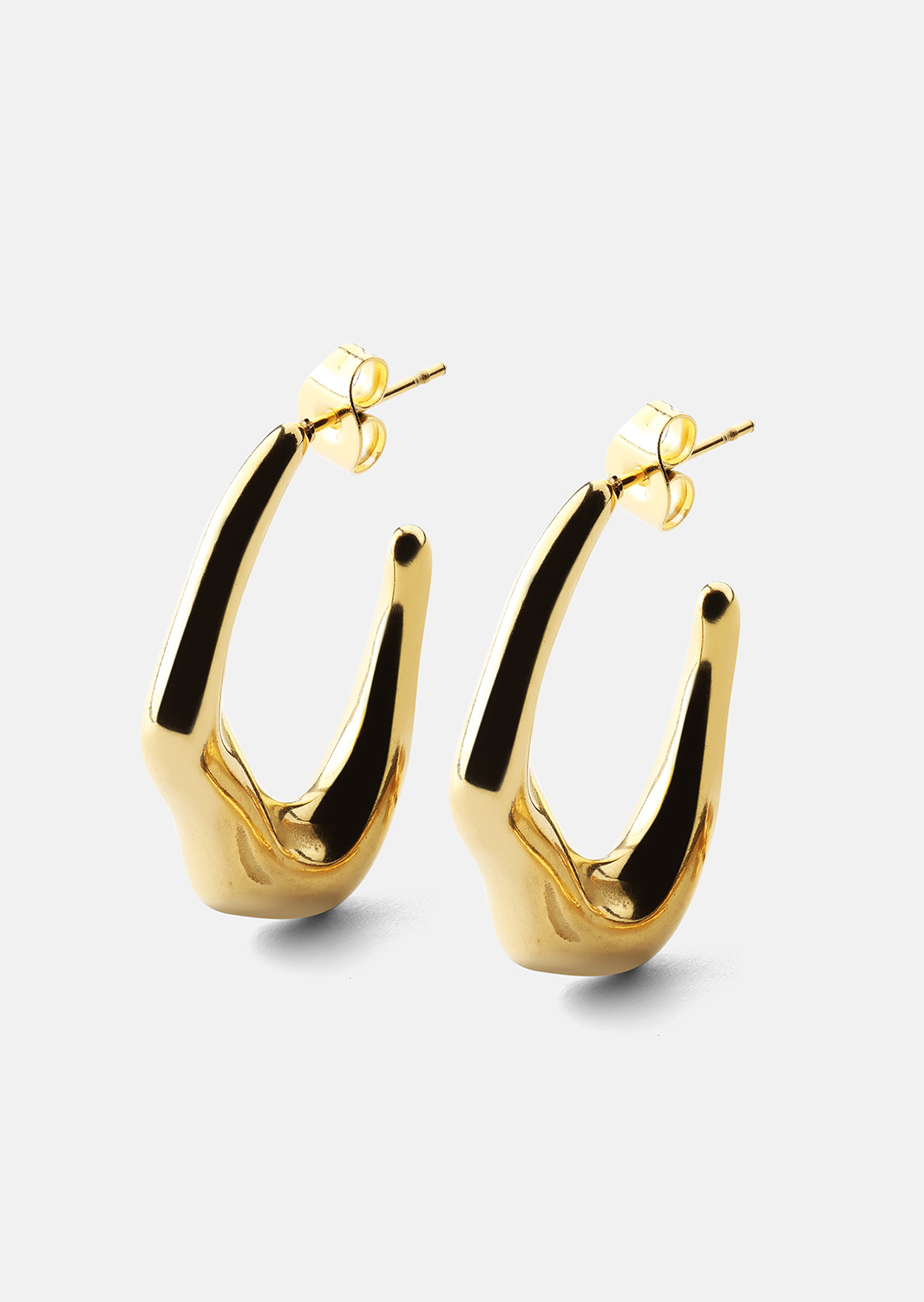 Oorbel Bold Drops - 18k Verguld