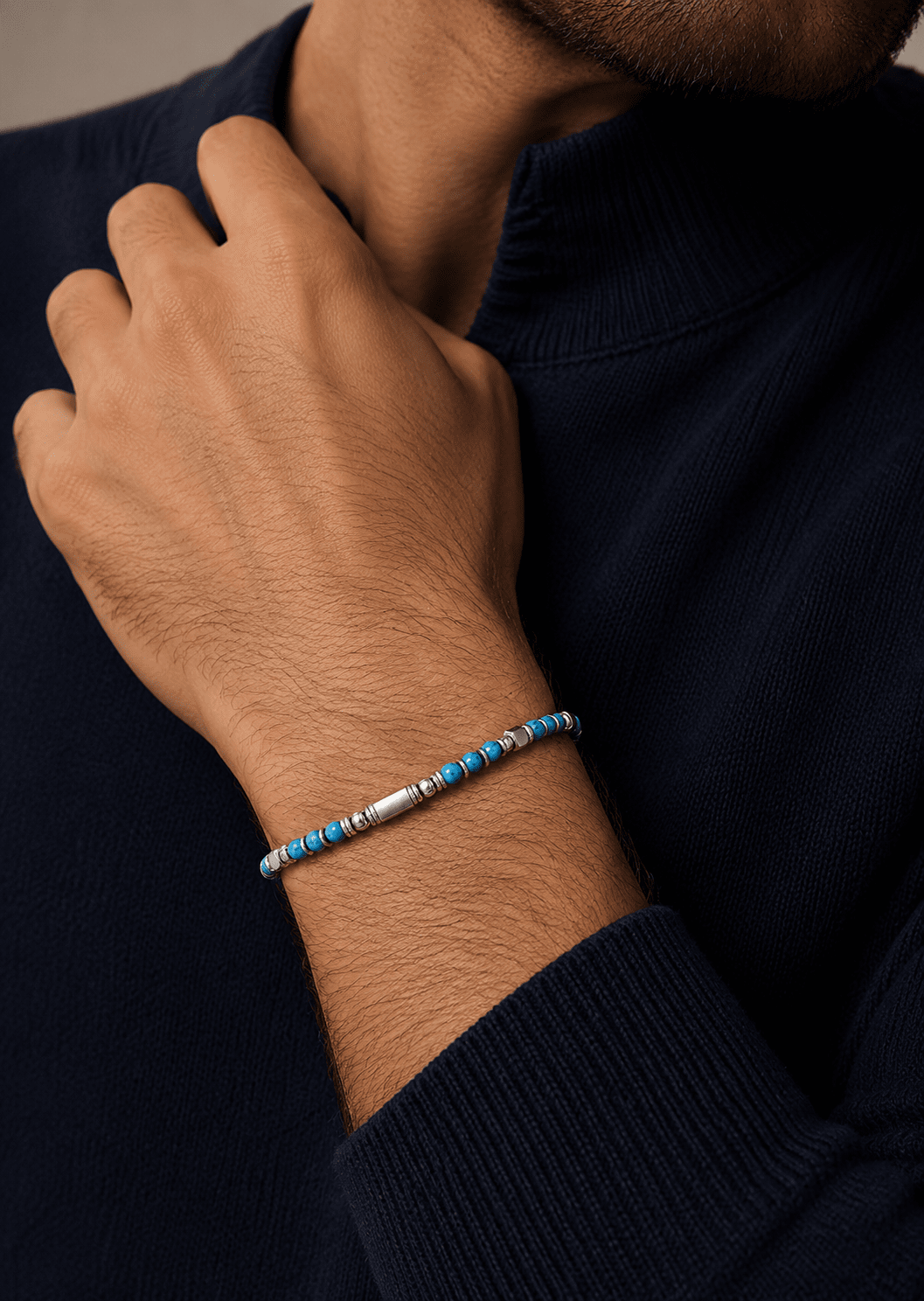 Kralenarmband Azure Valor