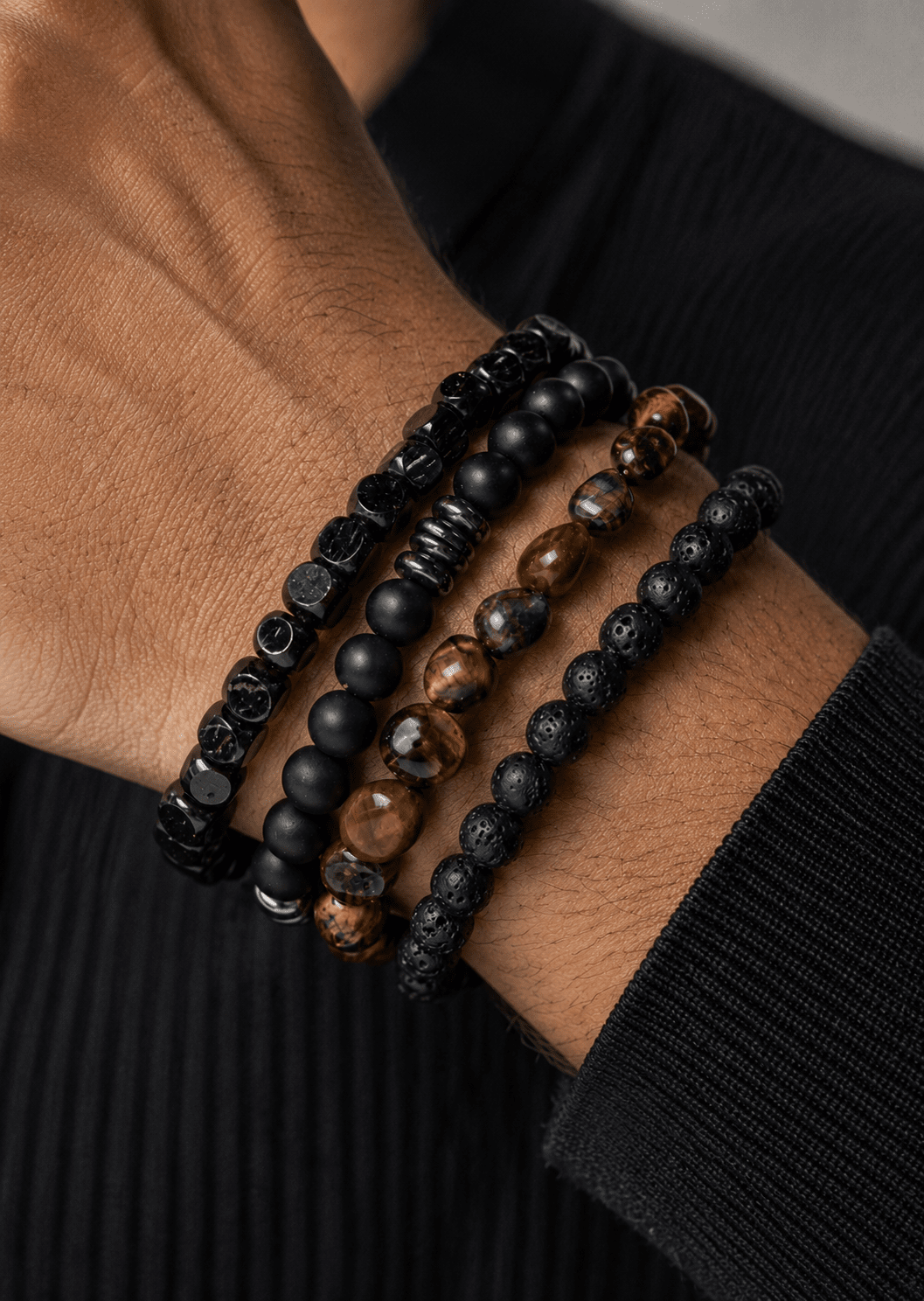 Kralenarmband Granite Realm
