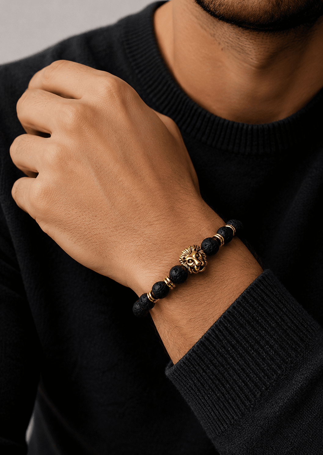 Kralenarmband Lionheart Emblem