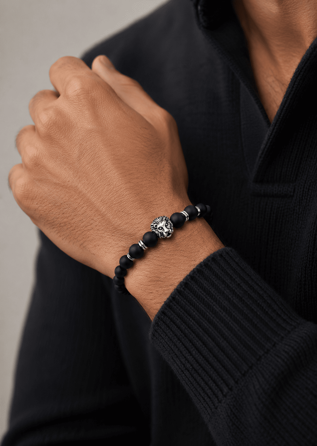 Kralenarmband Lions Emblem