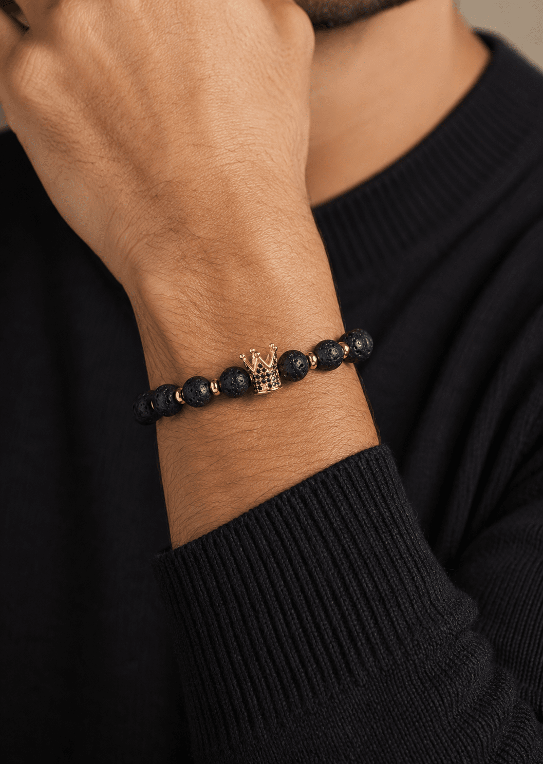 Kralenarmband Noble Crown